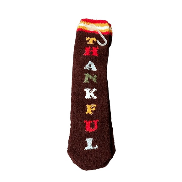 NWT - Cozy Socks for Men - THANKFUL - Picture 1 of 1
